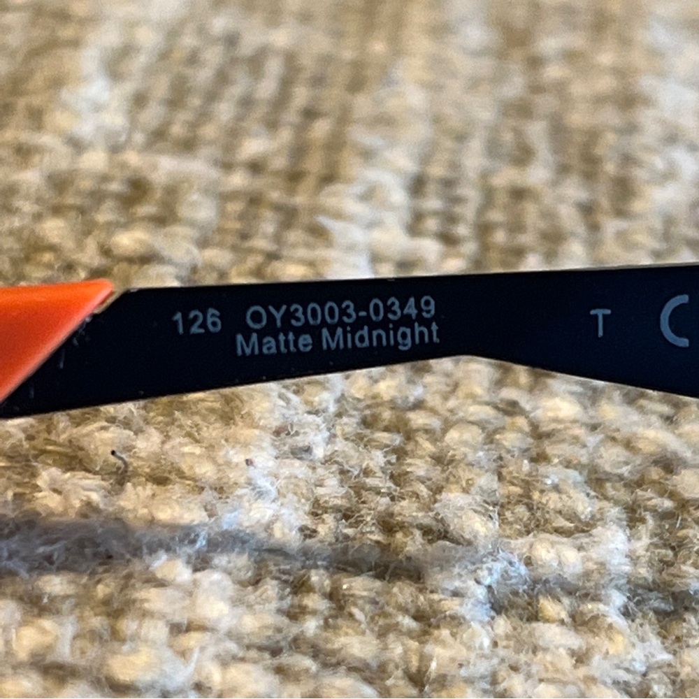 Oakley Flip Kick OY3003-0349 Blue Orange Eyeglasses Frames 49-15 126 Kids Youth - Picture 8 of 8